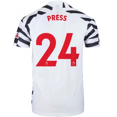 Billiga Fotbollströjor Manchester United Christen Press 24 Tredje tröja 2020/21 Kortärmad